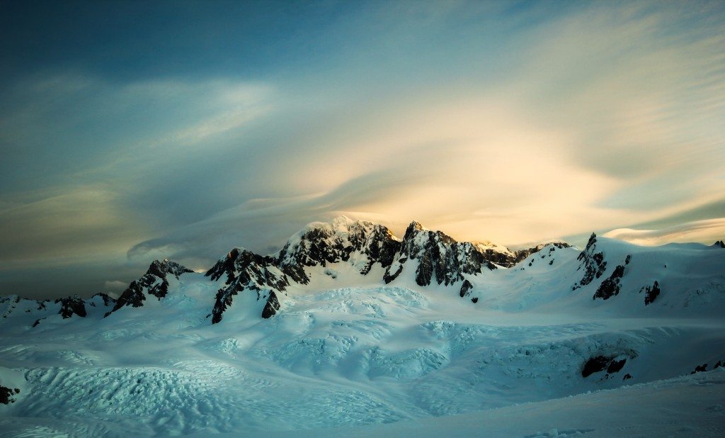 Fox Glacier.Mt Tasman.Noel Walker