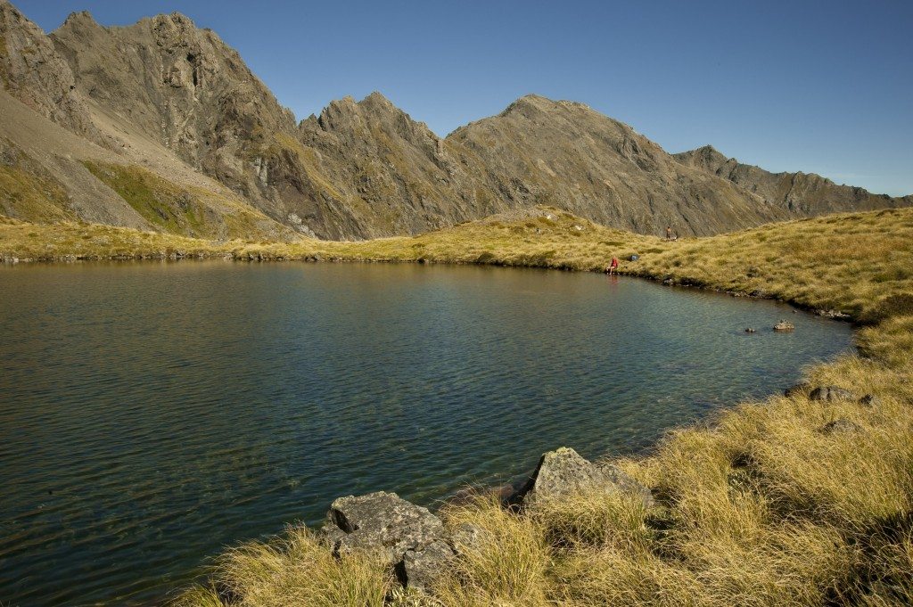 Hellfire Tarn is a perfect place to cool off. Photo: Shaun Barnett/Black Robin Photography
