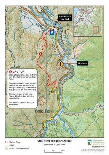 New Otaki Gorge track