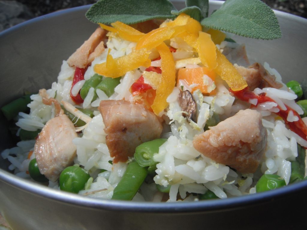 sage and lemon chicken Photo: Paul Garland