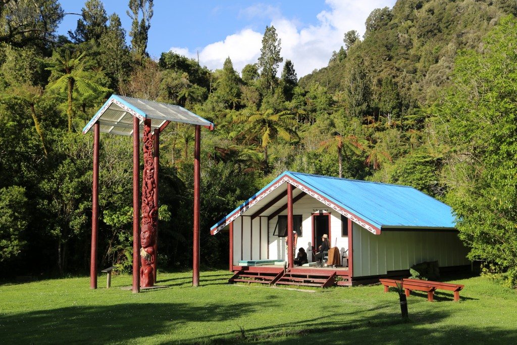 Tieke Kainga marae on a sunny afternoon. Photo: Matthew Pike 
