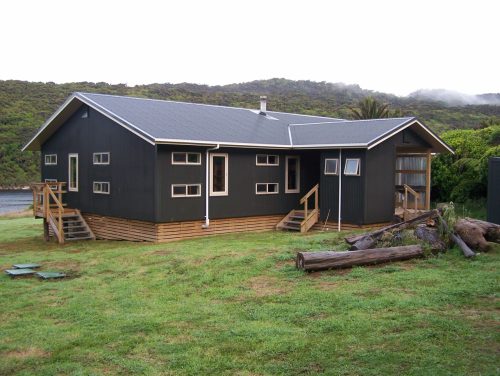 new Heaphy Hut from rear
