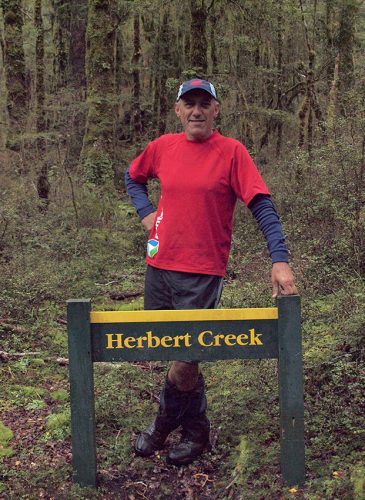Herb Christophers has never known another Pacific Islander to spend much time in the hills. Photo: Supplied 