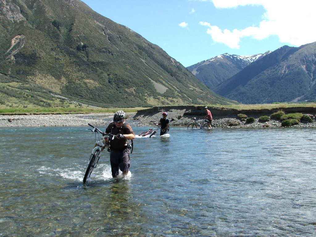 A new bridge means cyclists no longer need to get wet feet to cross the Waiau River on the St James Trail Photo: John Dunn