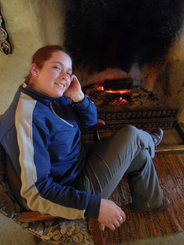 Ah, a tired, happy convert (?) to tramping. Photo: Matthew Pike