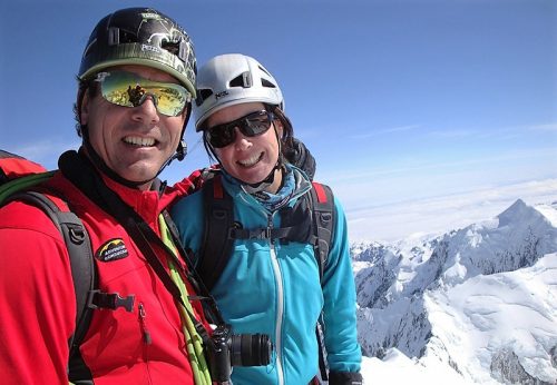 Guy Cotter and Suze Kelly say tighter regulation might be needed to manage growing tourism numbers. Photo: Supplied