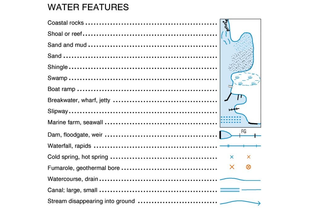 Water Basic Map Anatomy of a map - Wilderness Magazine
